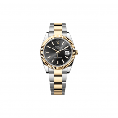 ROLEX DATEJUST 41 OYSTER, 41 MM, OYSTERSTEEL AND YELLOW GOLD WATCH 126333-0013
