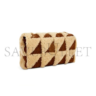 YSL JAMIE SHEARLING SHOULDER BAG GAB5158210822 (25*15*7.5cm)