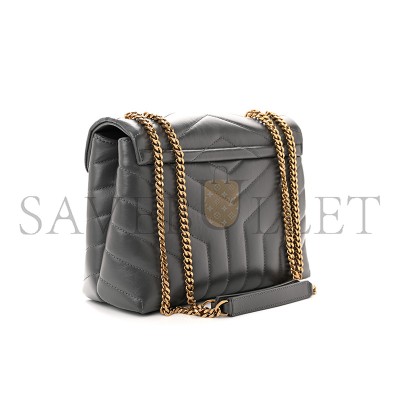 YSL LOULOU SMALL IN QUILTED LEATHER 494699DV7271112 (23*17*9cm)