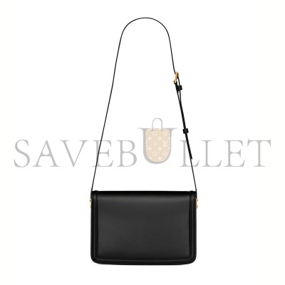 YSL SOLFERINO MEDIUM SATCHEL IN BOX SAINT LAURENT LEATHER 63430516C7W1089 (23*16*6cm)