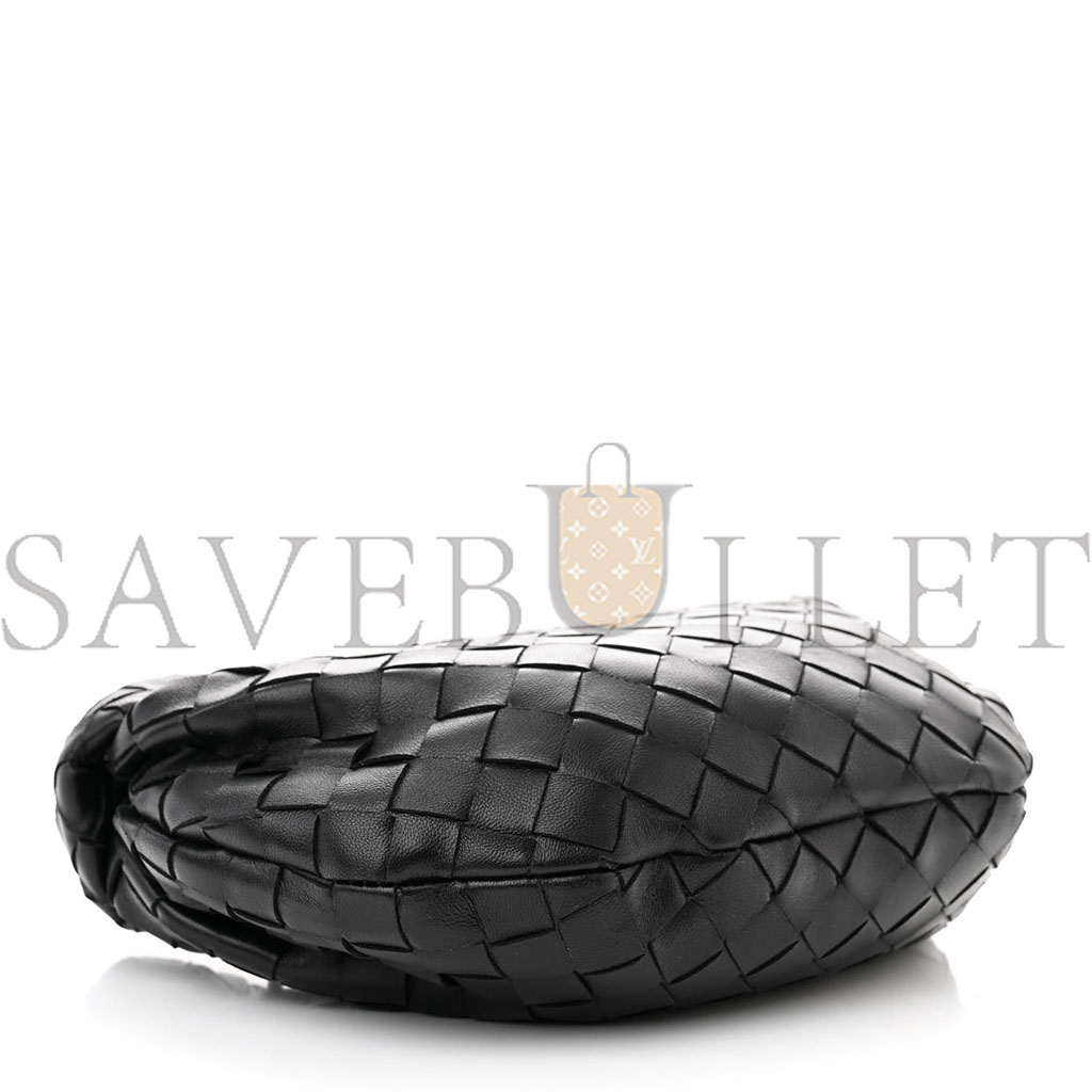 BOTTEGA VENETA NAPPA INTRECCIATO MINI JODIE BLACK (21*14*3cm)