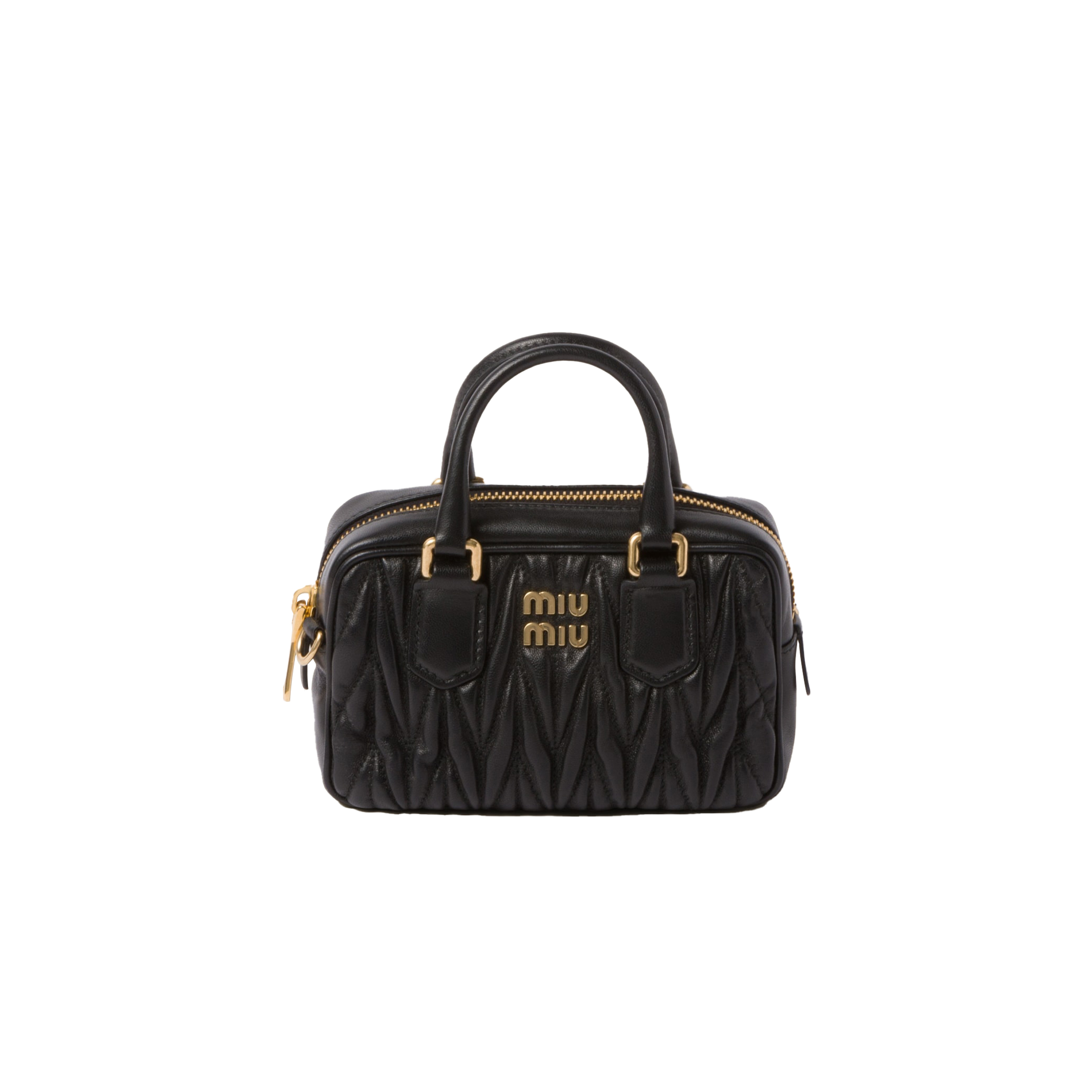 MIU MIU ARCADIE MATELASSÉ NAPPA LEATHER MINI-BAG 5BP077 (15.3*10.3*4.5cm)