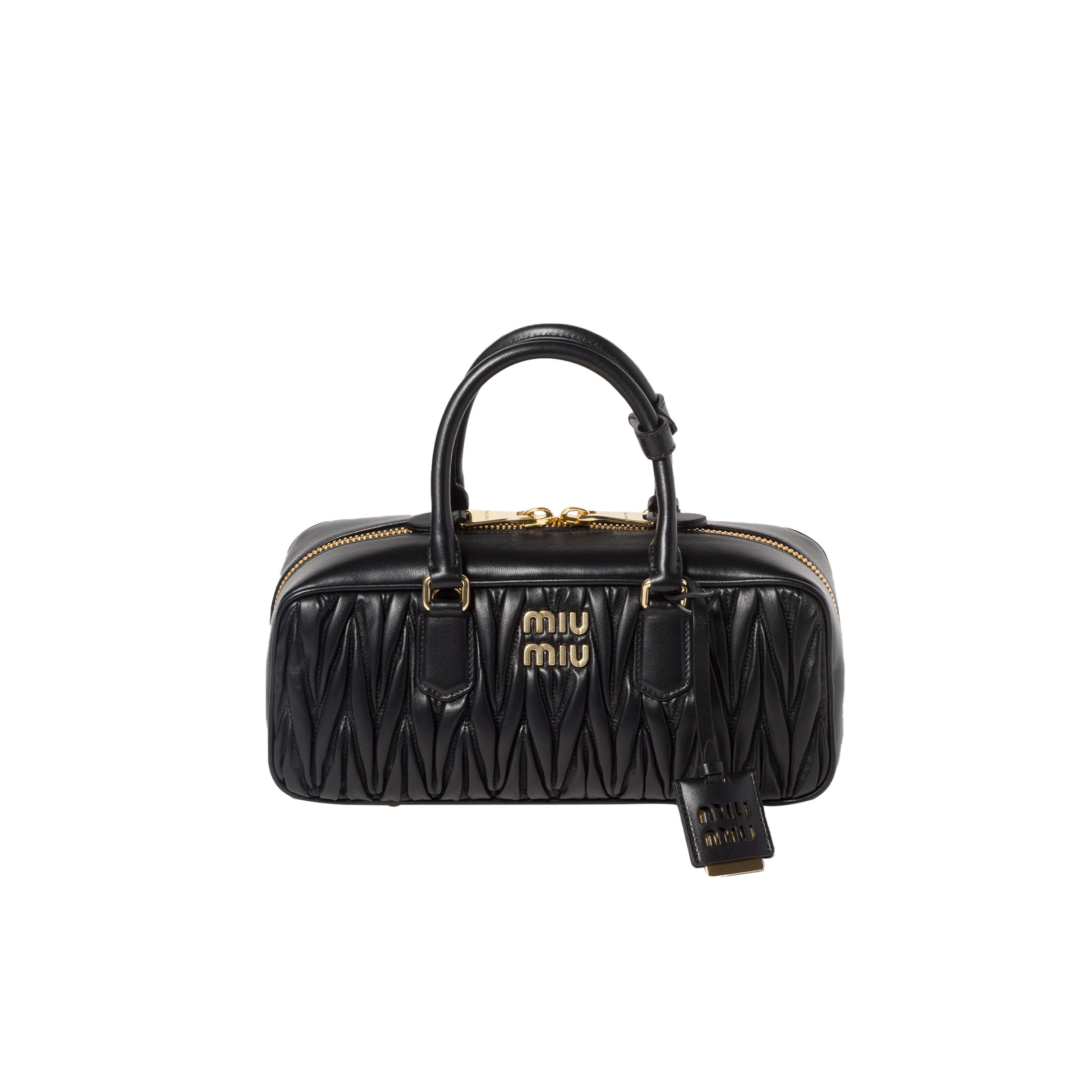 MIU MIU ARCADIE MATELASSÉ NAPPA LEATHER BAG 5BB148 (22*10.5*7.5cm)