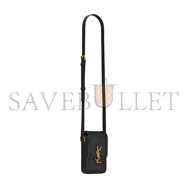 YSL SOLFERINO MINI BAG IN SMOOTH LEATHER 753963BWR0W1000 (18*11*5cm)