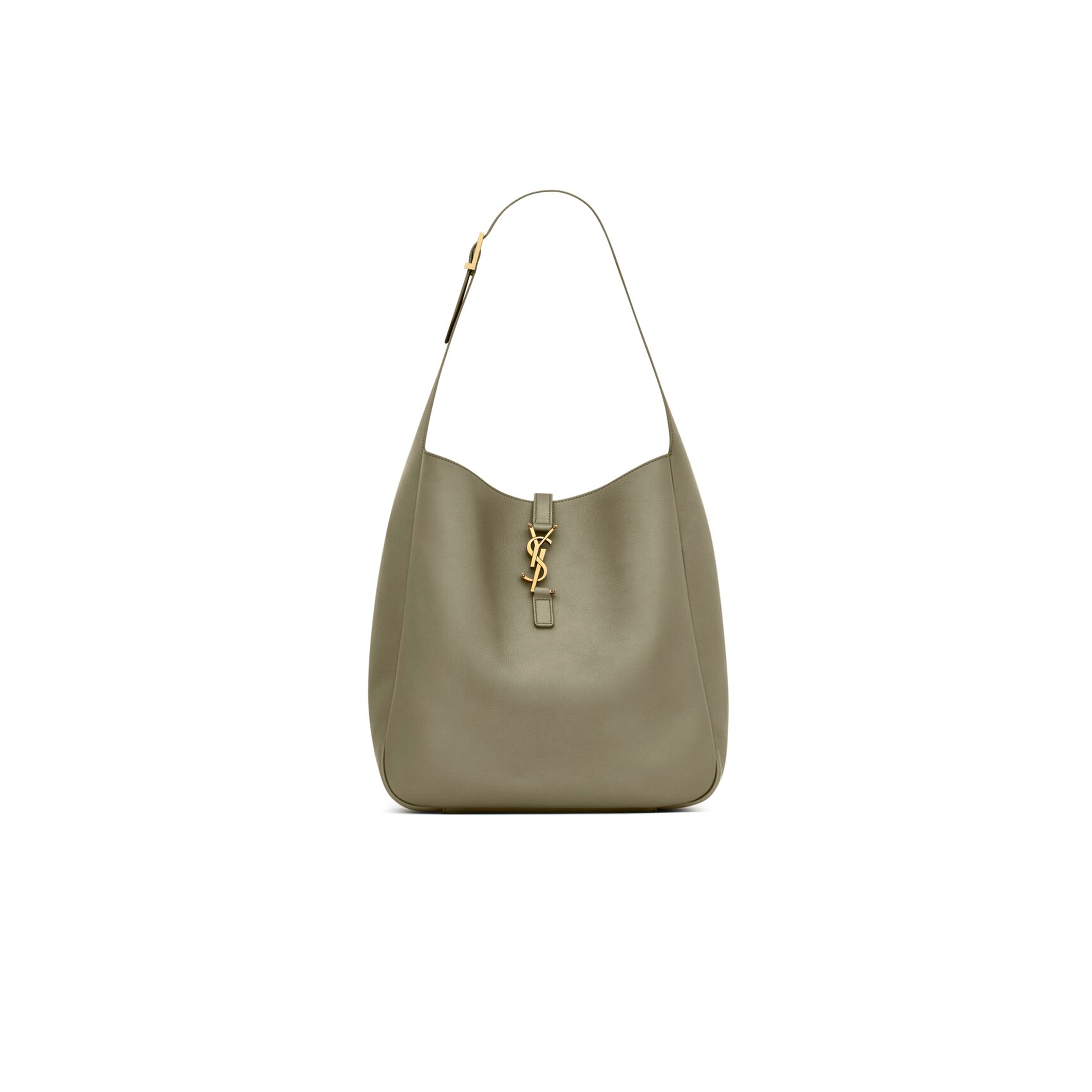 YSL LE 5 À 7 SUPPLE LARGE IN GRAINED LEATHER 753837AAAUQ3798 (30*31*13cm)