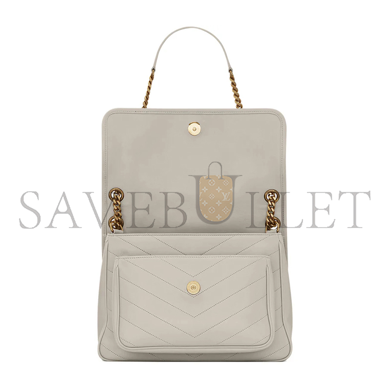 YSL NIKI MEDIUM CHAIN BAG IN LAMBSKIN 6331581EL079207 (28*20*8.5cm)