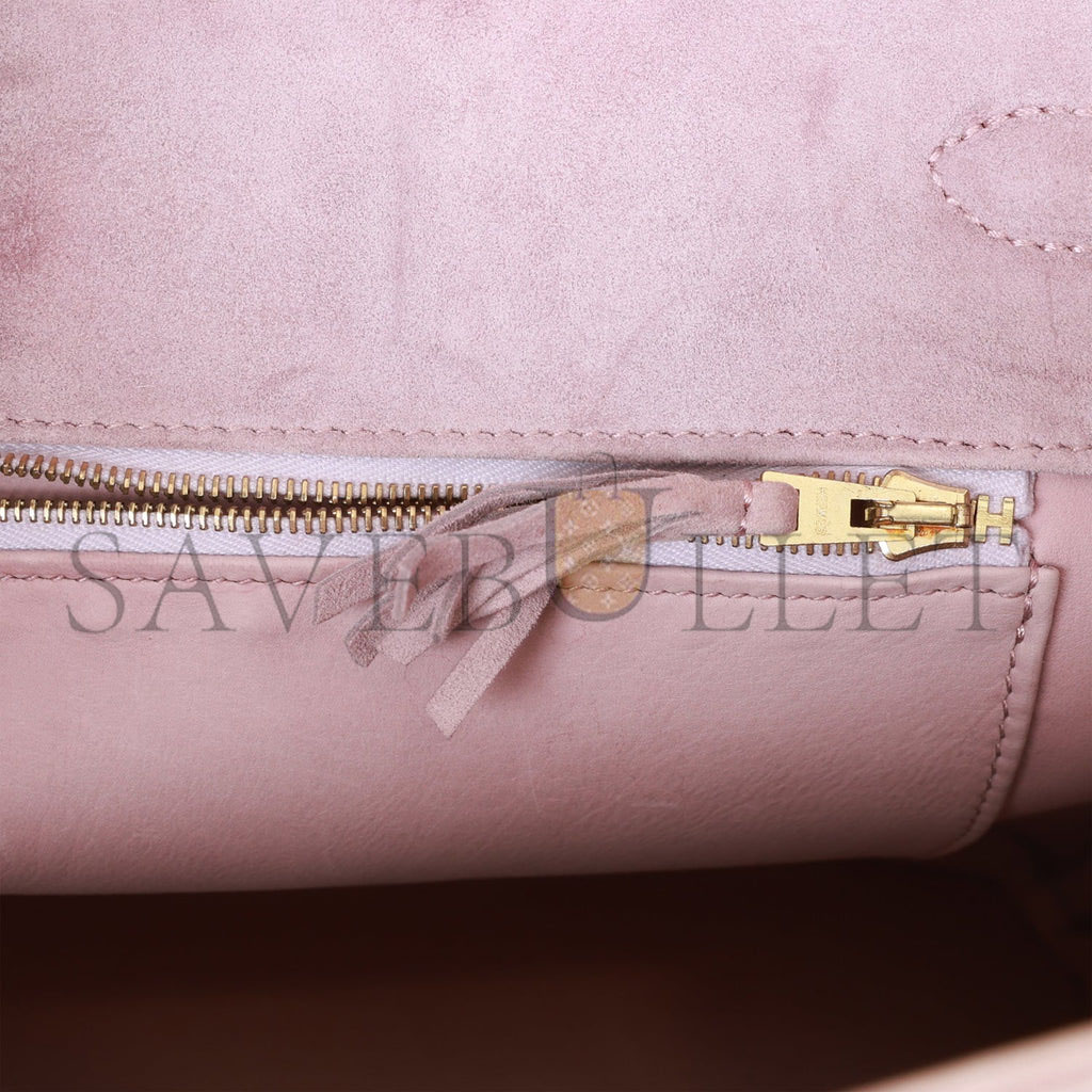 HERMES BIRKIN 35 LILAC DOBLIS GOLD HARDWARE (35cm)