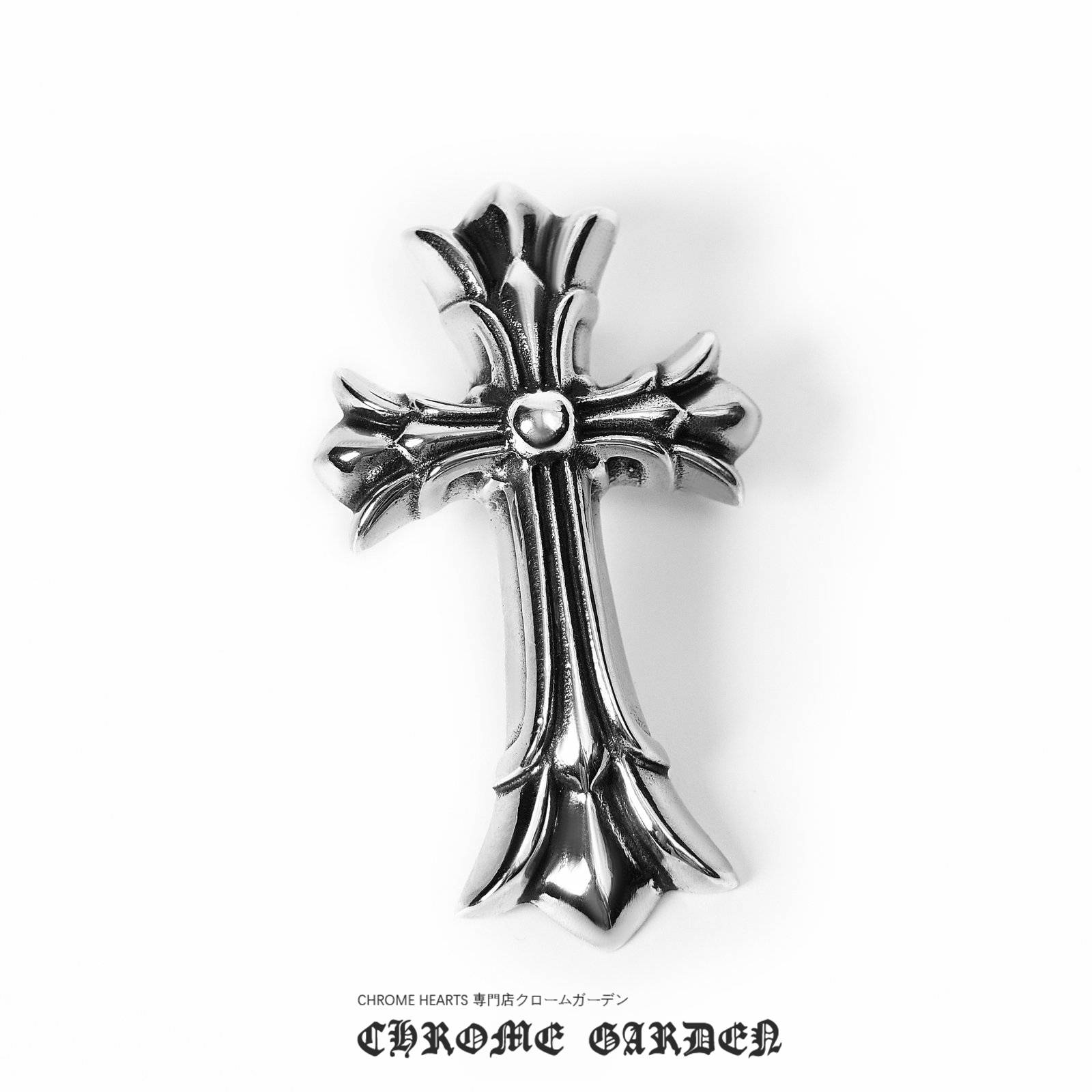 CHROME HEARTS LARGE DOUBLE CROSS PENDANT